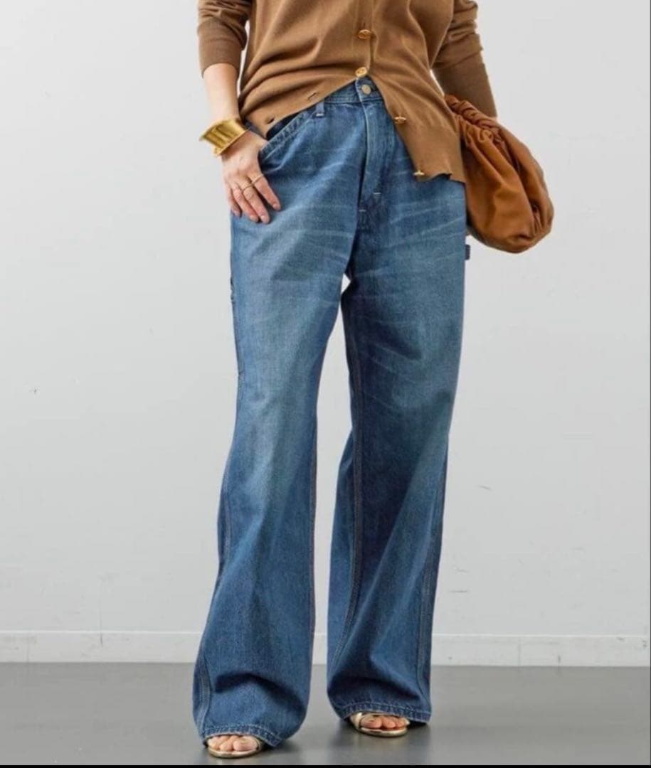 ドゥーズィエムクラス　lee ペインターデニムパンツ