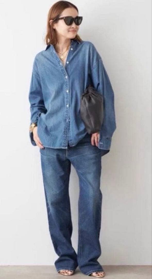 ドゥーズィエムクラス　lee ペインターデニムパンツ