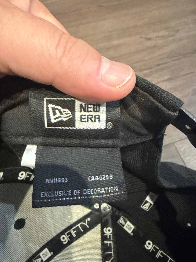NEWERA × GAP ベースボールキャップ　ニューエラ　スナップバック