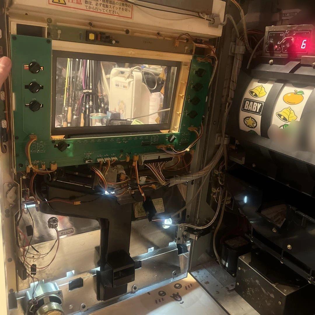 や*こ様 【送料込】沖スロ　4号機　海人　不要機付