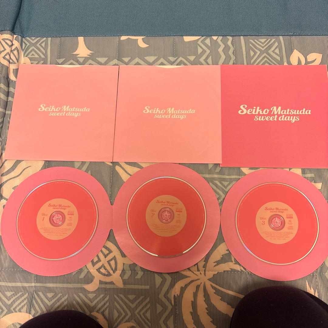 Seiko Matsuda sweet days完全生産限定版CD3枚組廃盤品