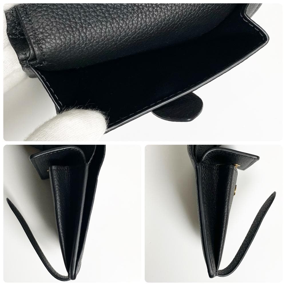 【未使用に近い】ルイヴィトン ポルトフォイユ・ロウキー・コンパクト ノワール