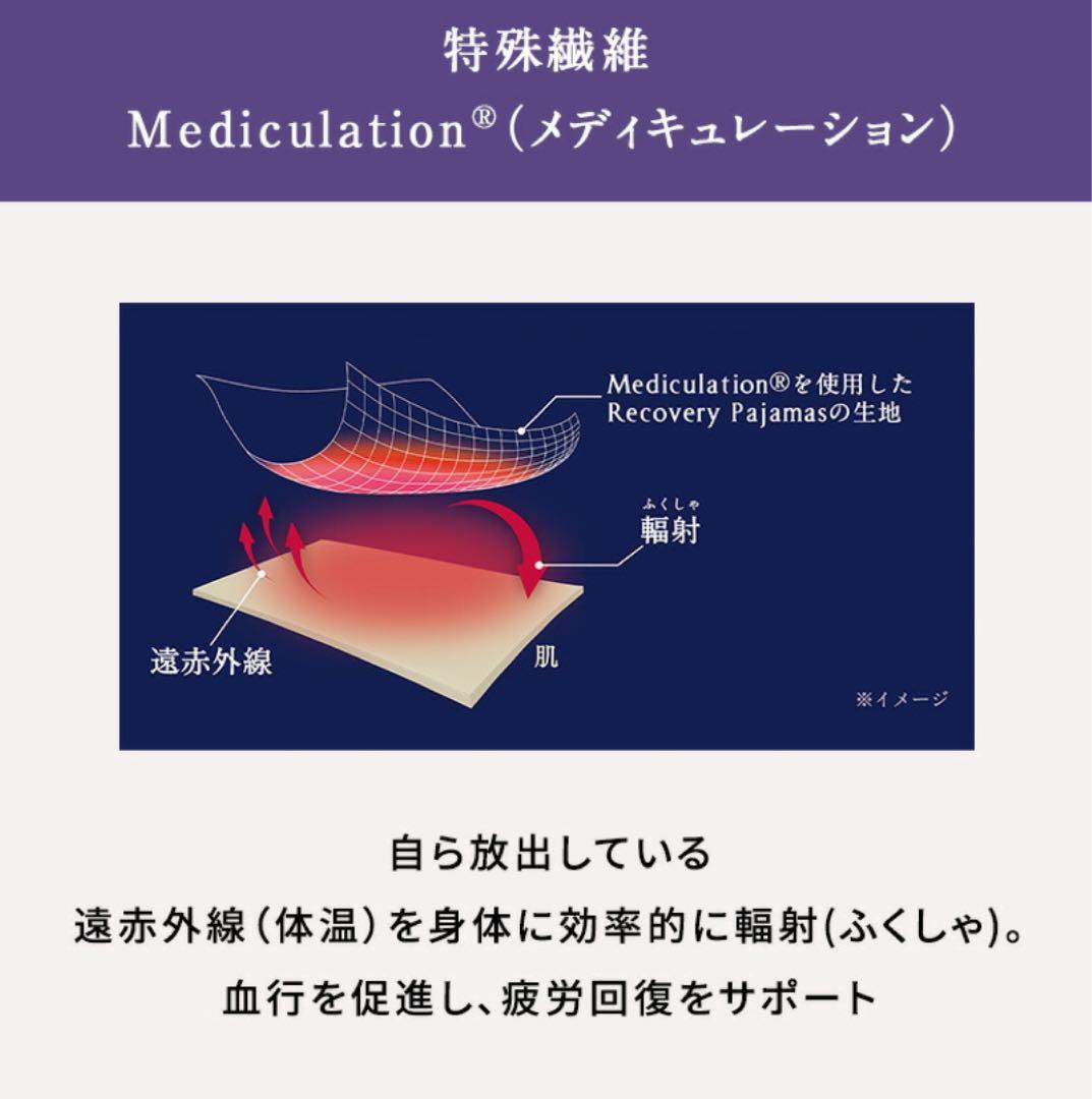 リカバリーパジャマ　上下セット　リファで有名な会社のMTGが販売。