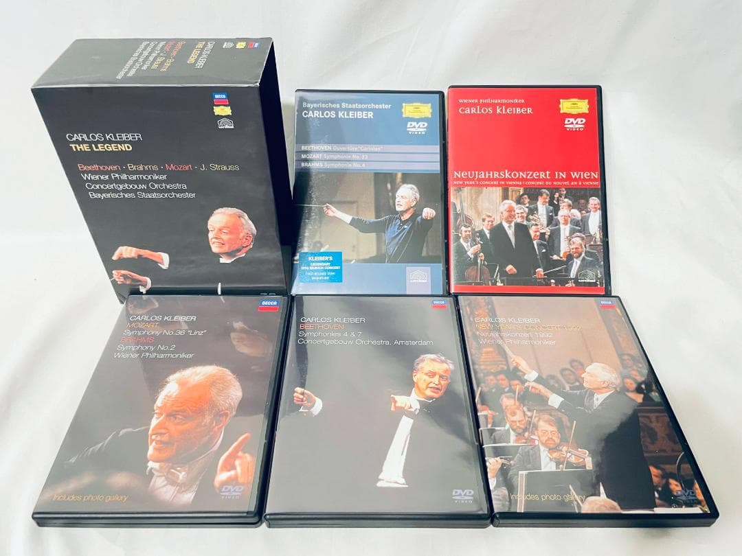 Carlos Kleiber The Legend DVD カルロスクライバー