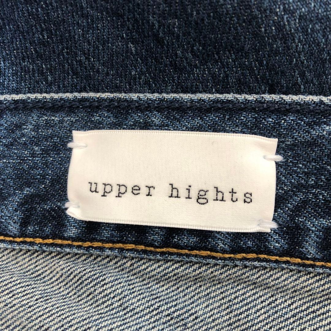 upper hights フレアデニムパンツ THE LAUREN 23 ブルー