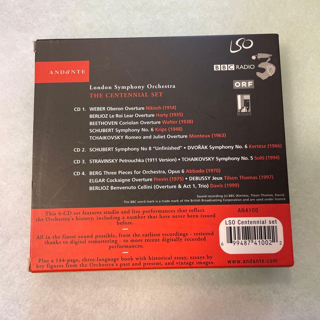 クラシック 100TH ANNIVERSARY:LONDON SYMPHONY ORCHE