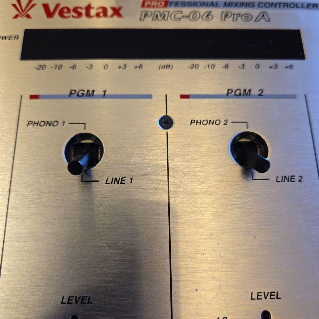 Vestax PMC-06 Pro A DJミキサー 訳あり