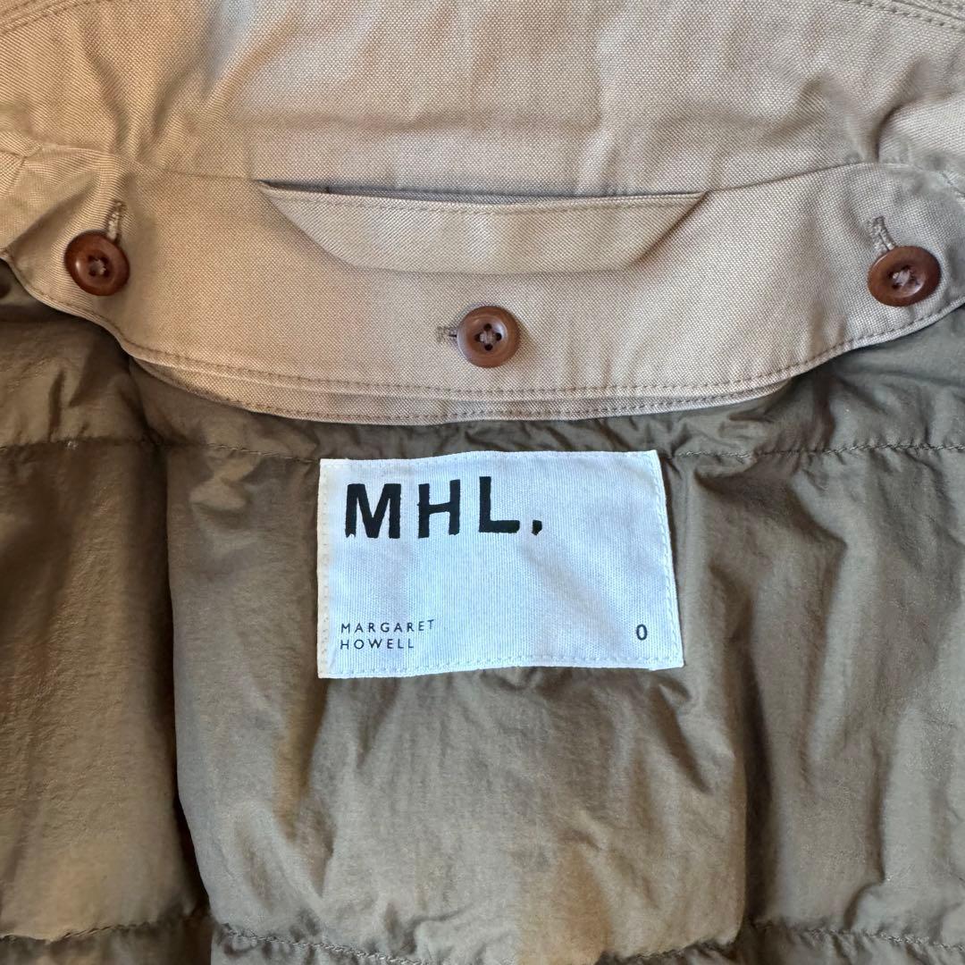 MHL. マーガレットハウエル ステンカラーコート ダウンライナー