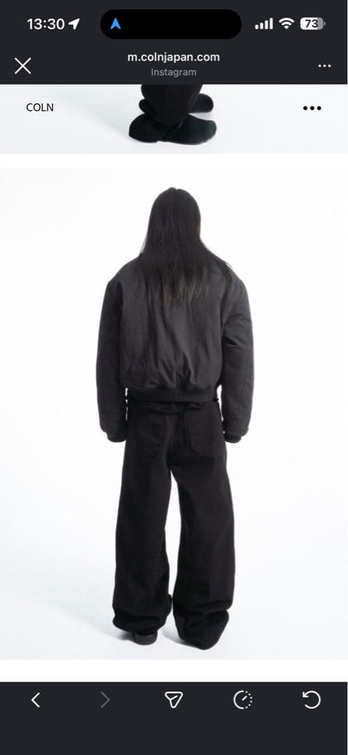 ジャケット・アウター flor padded crop bomber jacket