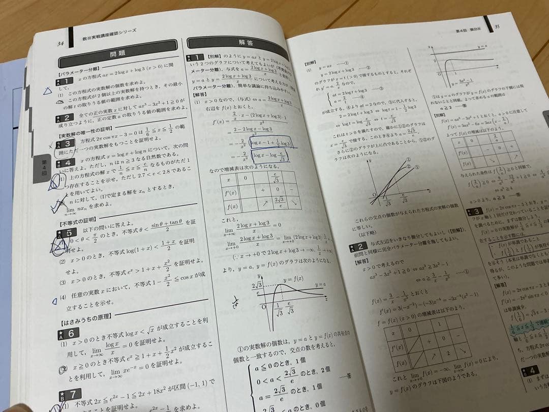 鉄緑会　高2 数学　確認シリーズ