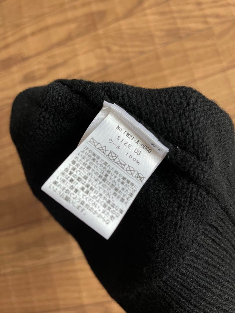 032C ビーニー　ニット帽　美品