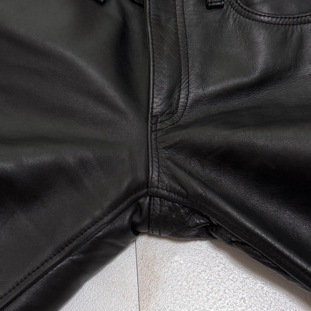 KADOYA カドヤ レザーパンツ 本革 ライダース バイク 黒