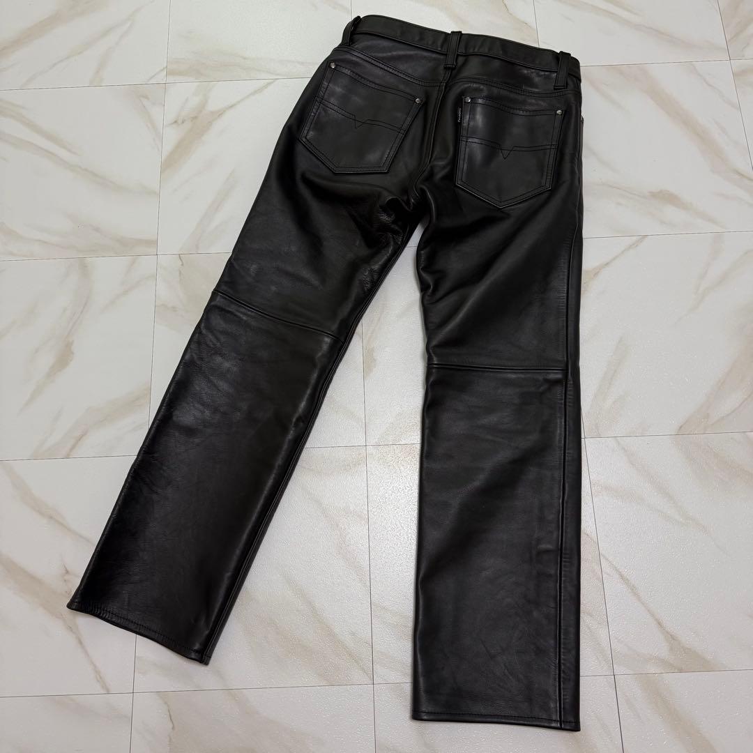 KADOYA カドヤ レザーパンツ 本革 ライダース バイク 黒