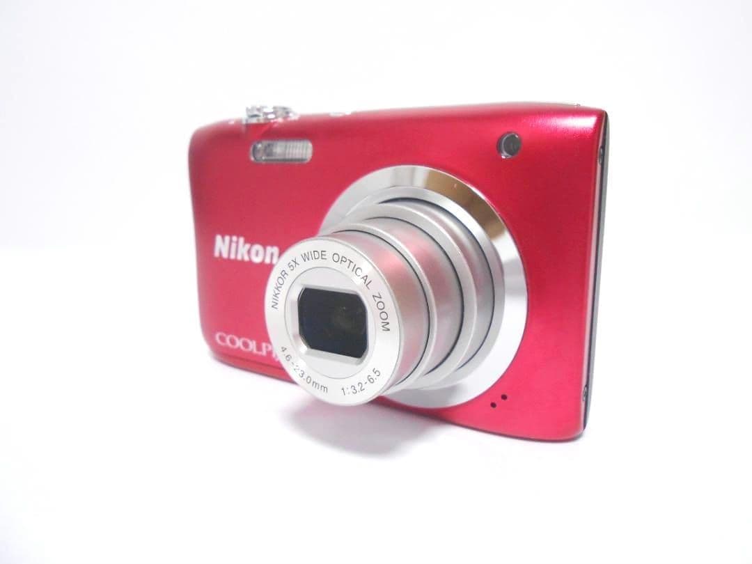 【お値下げ歓迎・美品】　ニコン　Nikon COOLPIX A100 レッド