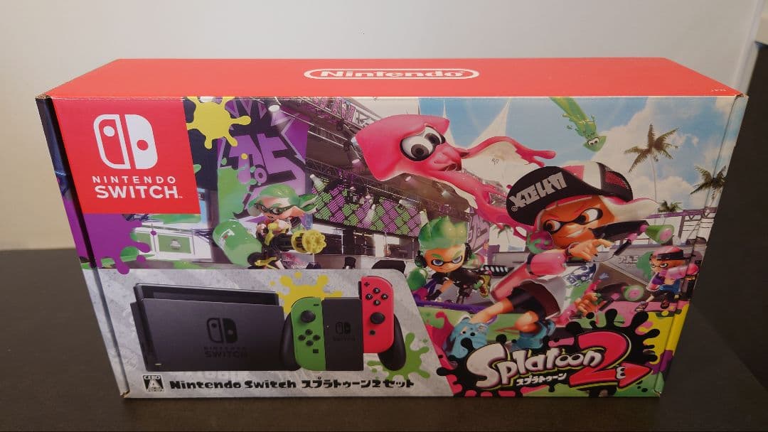 NintendoSwitch スプラトゥーン2 Joy-Conレッド/ブルー