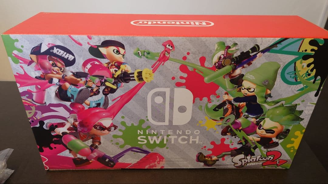 NintendoSwitch スプラトゥーン2 Joy-Conレッド/ブルー