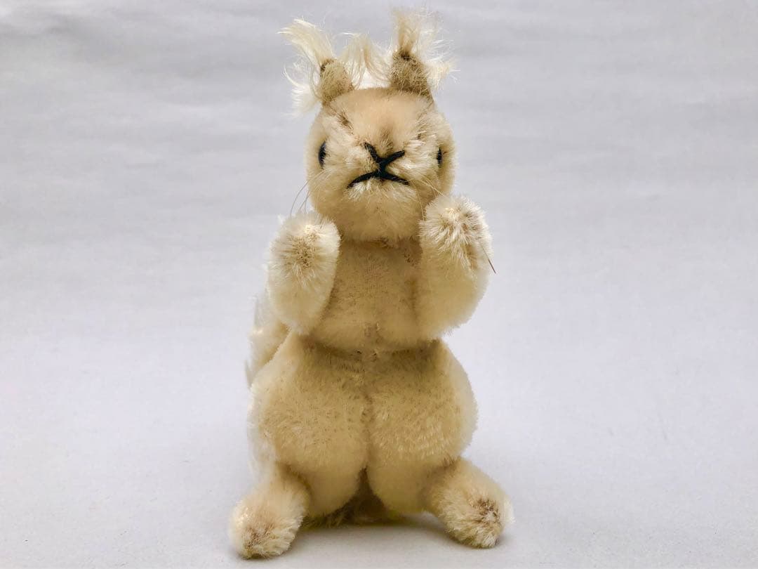 Steiff のリスのPossyグレー