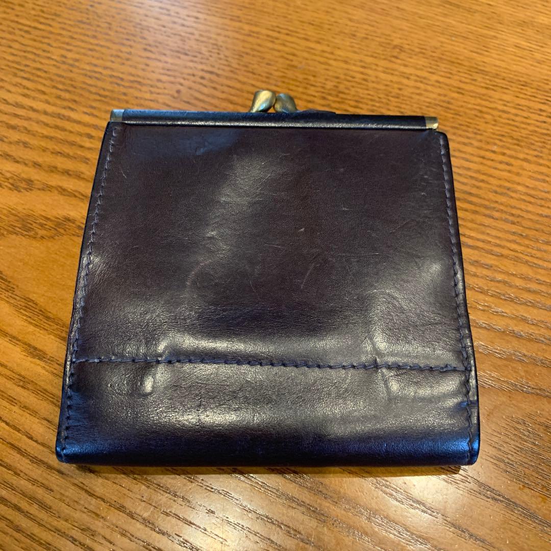 IL BISONTE ダークブラウン 二つ折り財布