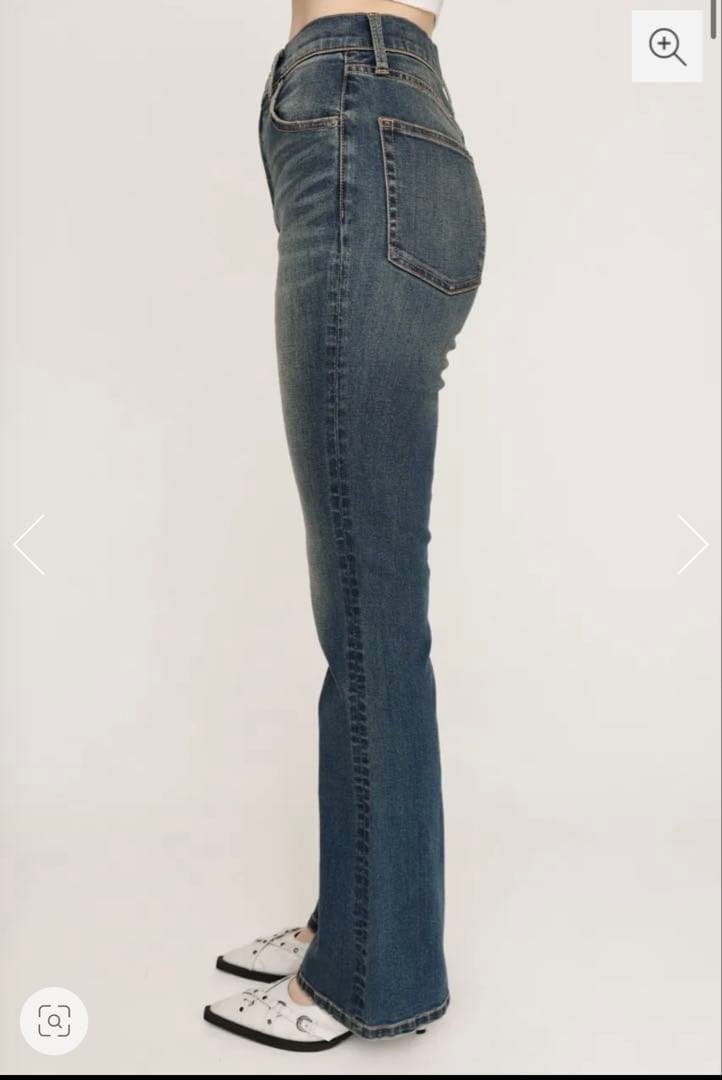 【新品タグ付き】　SLY HW FLARE PT WITH ROICA（R）EF