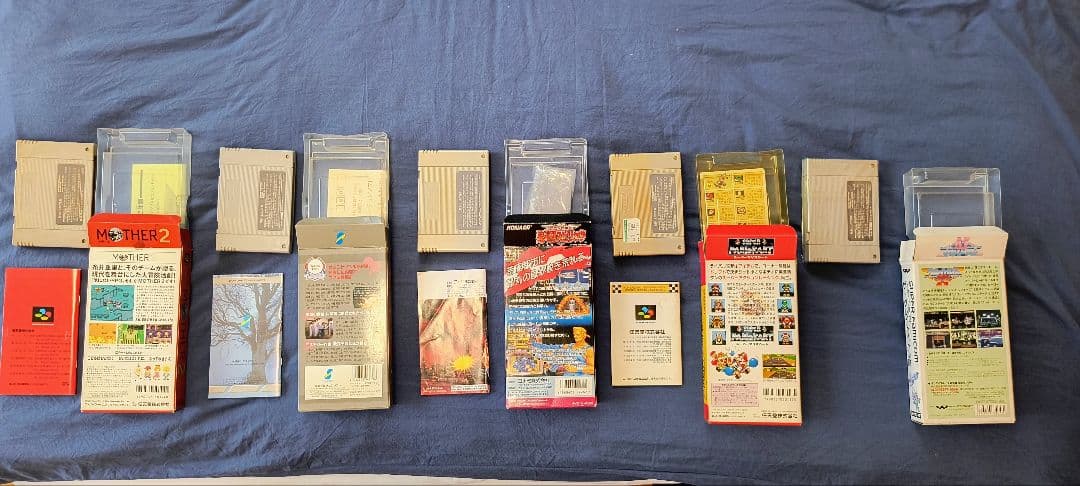 中古　スーパーファミコンソフト　13点　魂斗羅スピリッツ　マザー2