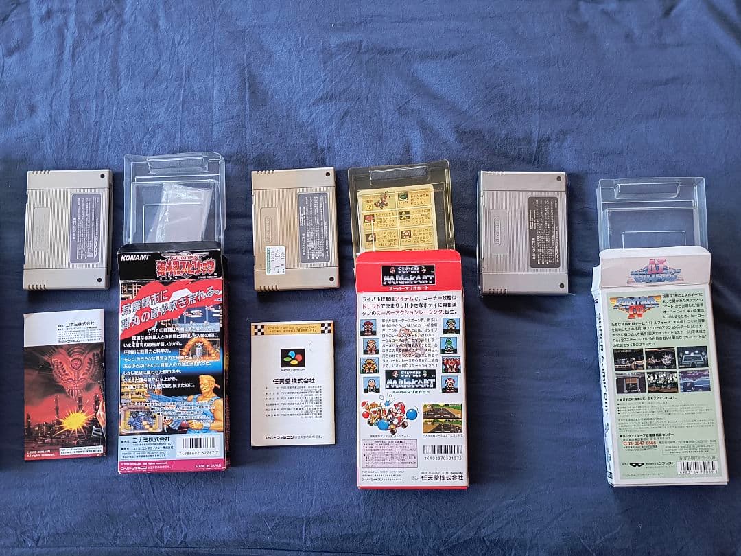 中古　スーパーファミコンソフト　13点　魂斗羅スピリッツ　マザー2