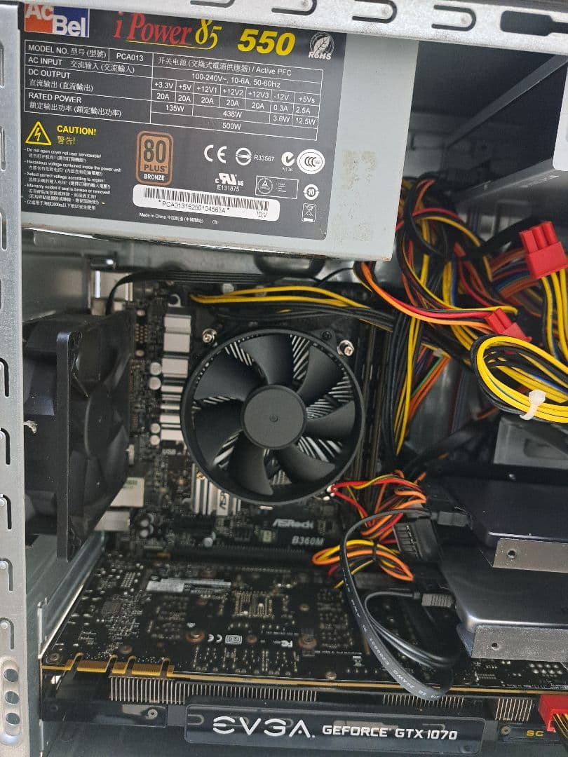 ゲーミングPC GTX1070 i5-9400 SSD756GB 16GB