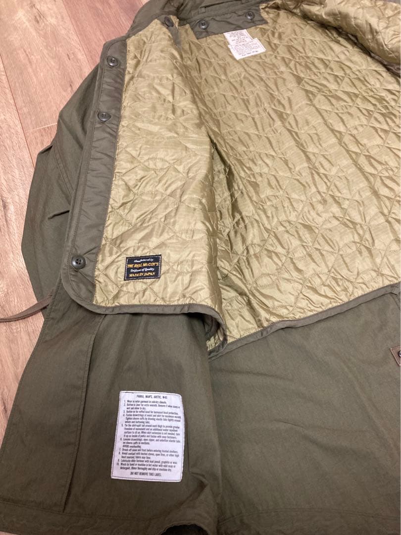 リアルマッコイズ　M-65 モッズコート フィッシュテール + ライナー