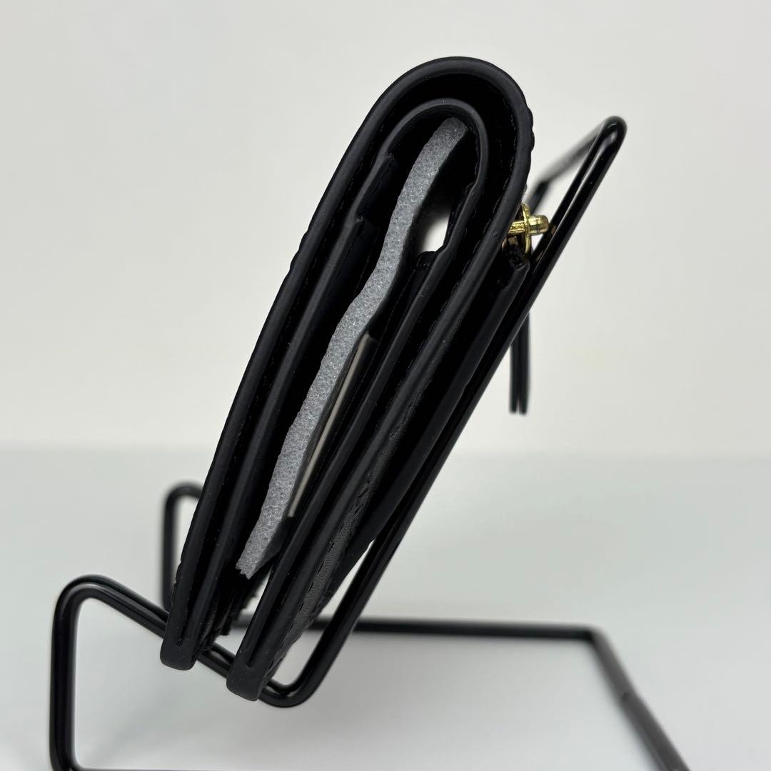 【箱無し】 Tory Burch ジョージア 二つ折り財布 ブラック