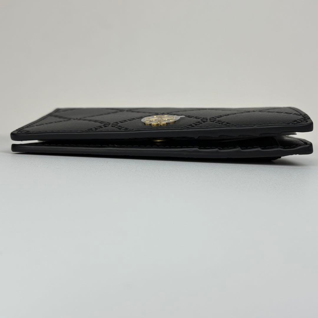 【箱無し】 Tory Burch ジョージア 二つ折り財布 ブラック