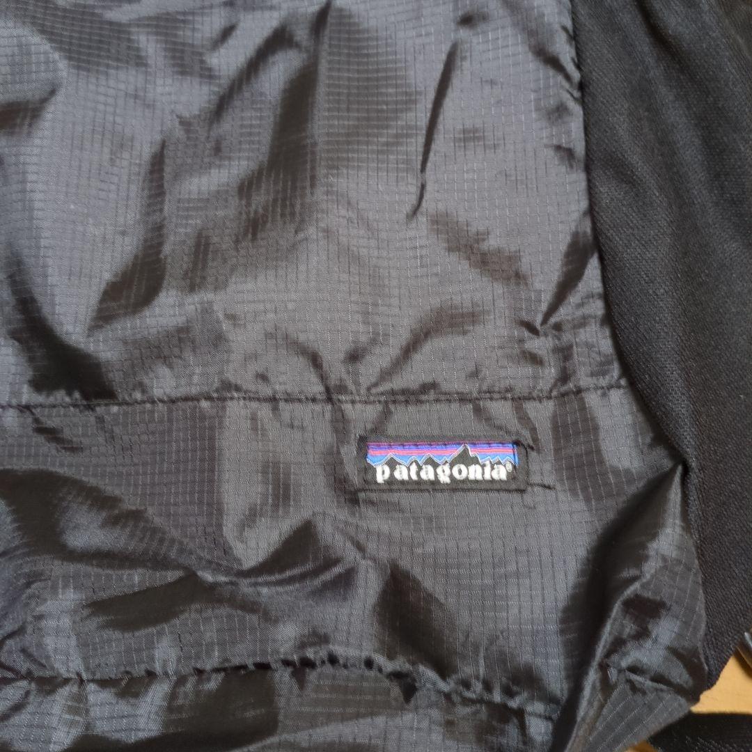 patagonia 折りたたみバッグ ブラック
