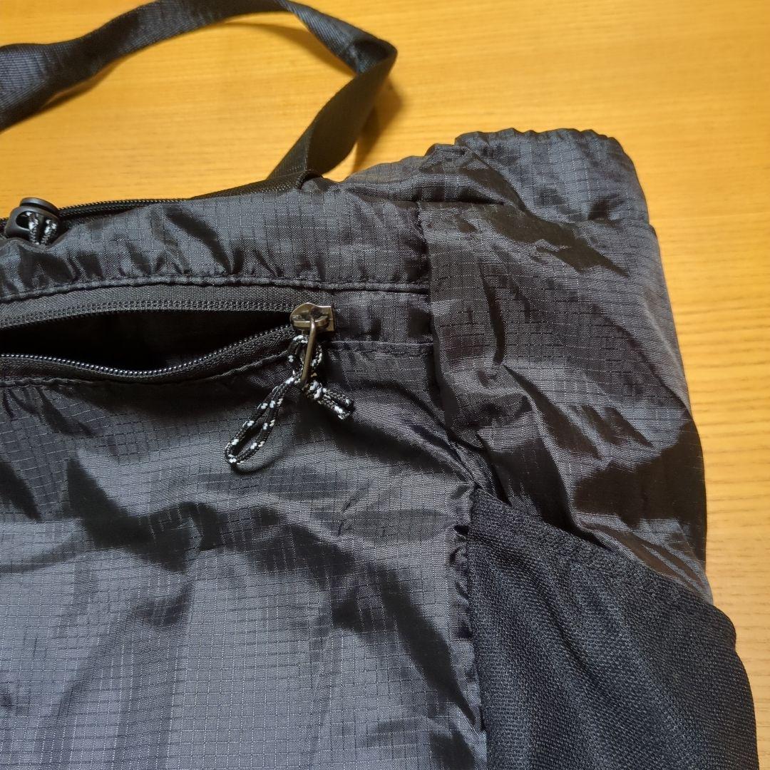 patagonia 折りたたみバッグ ブラック