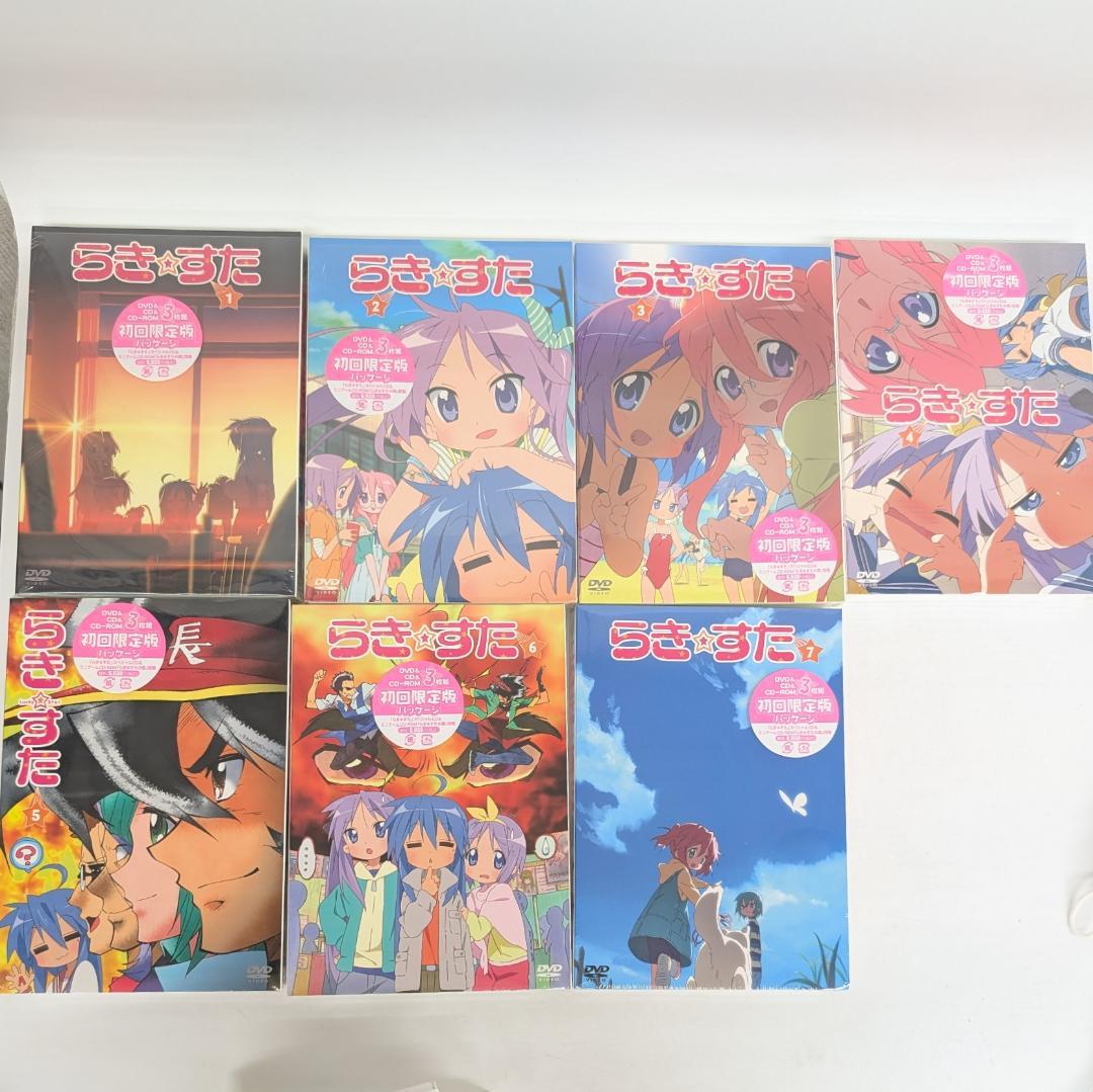 らき☆すた DVD 全12巻 ＋ OVA 未開封 初回限定版