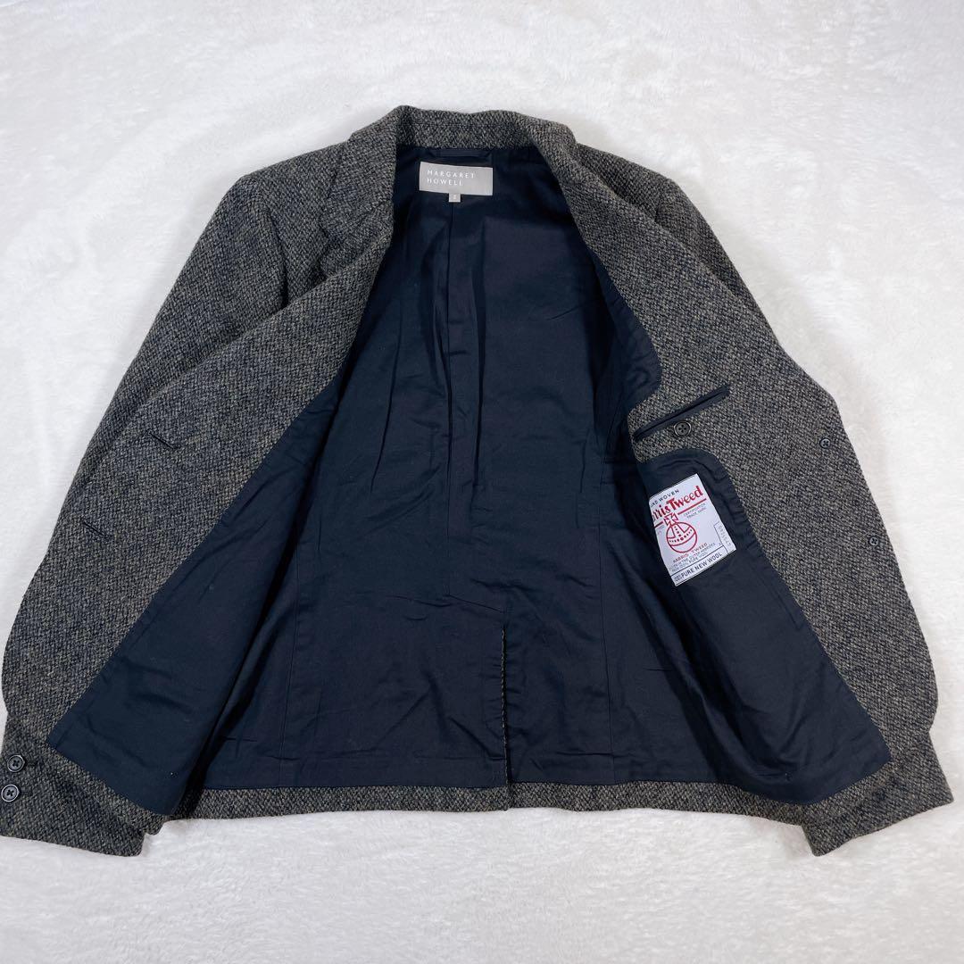 MARGARET HOWELL×HARRIS TWEED テーラードジャケット