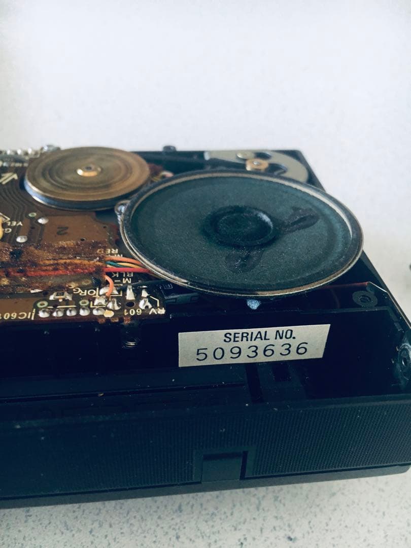 完動品Sony TCM-17カセットレコーダー