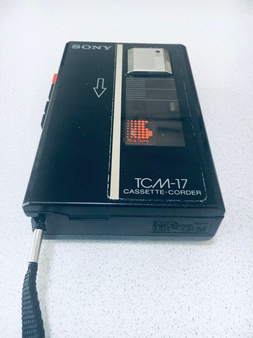 完動品Sony TCM-17カセットレコーダー