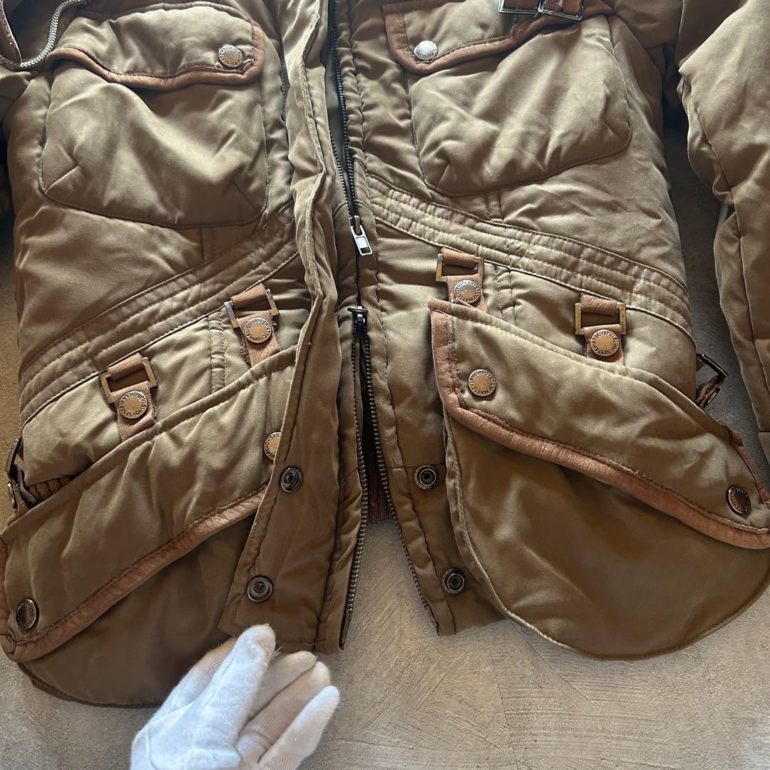 ジャケット・アウター archive grunge military jacket y2k khaki