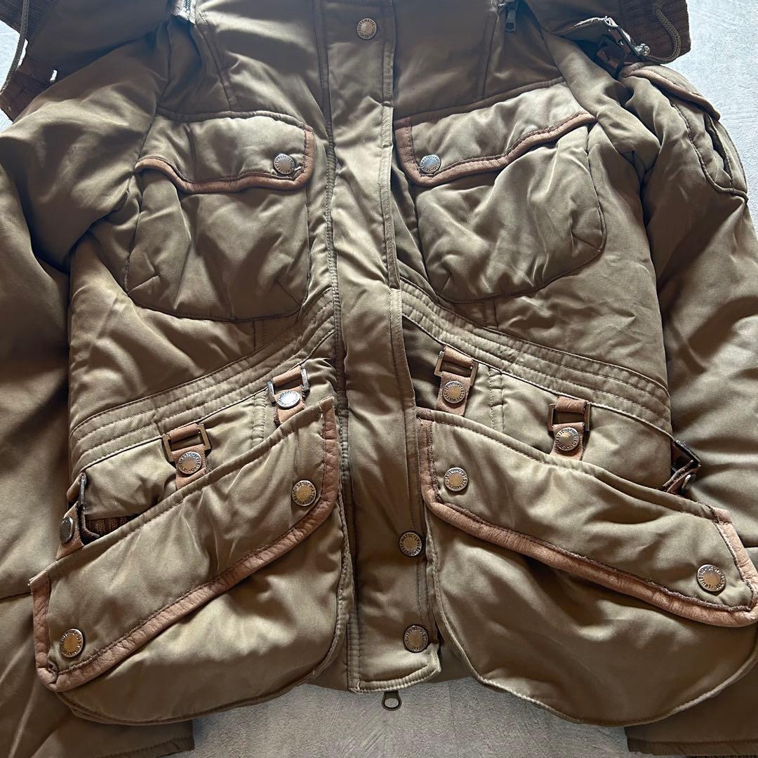 ジャケット・アウター archive grunge military jacket y2k khaki