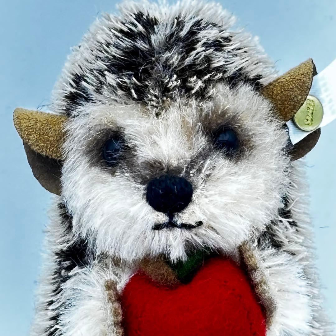 Steiff シュタイフ ハリネズミ ぬいぐるみ モヘア ドイツ製 タグ付き