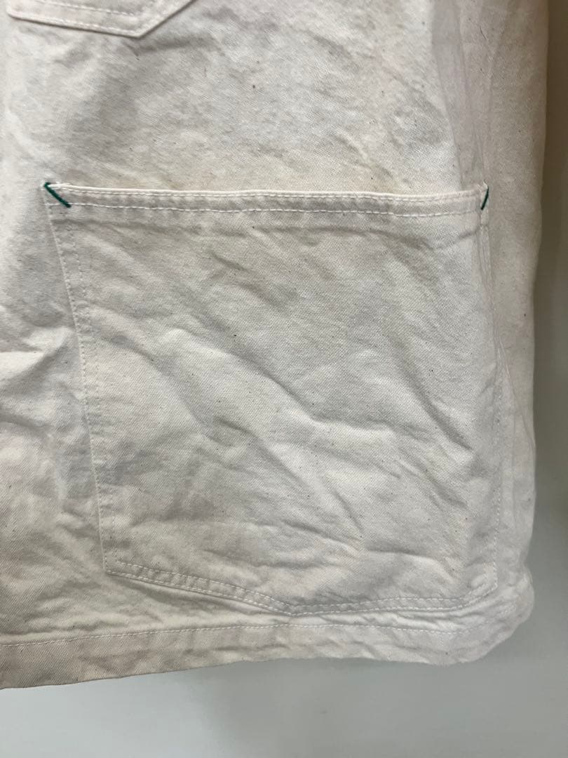 中古　ナウン　COVERALL WHITE