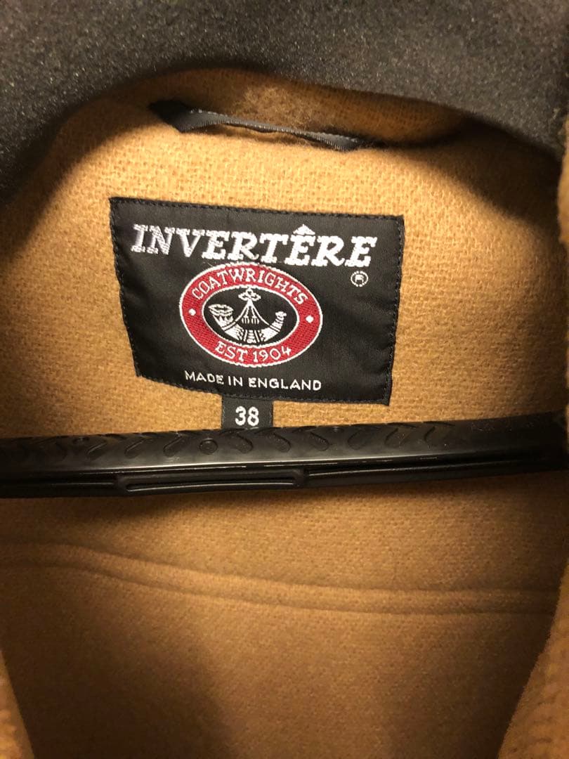 INVERTERE ベージュ ダッフルコート 38