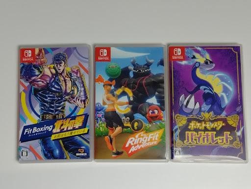 Nintendo Switch本体 ＋ 人気ソフト3本 ＋ 周辺機器【セット】