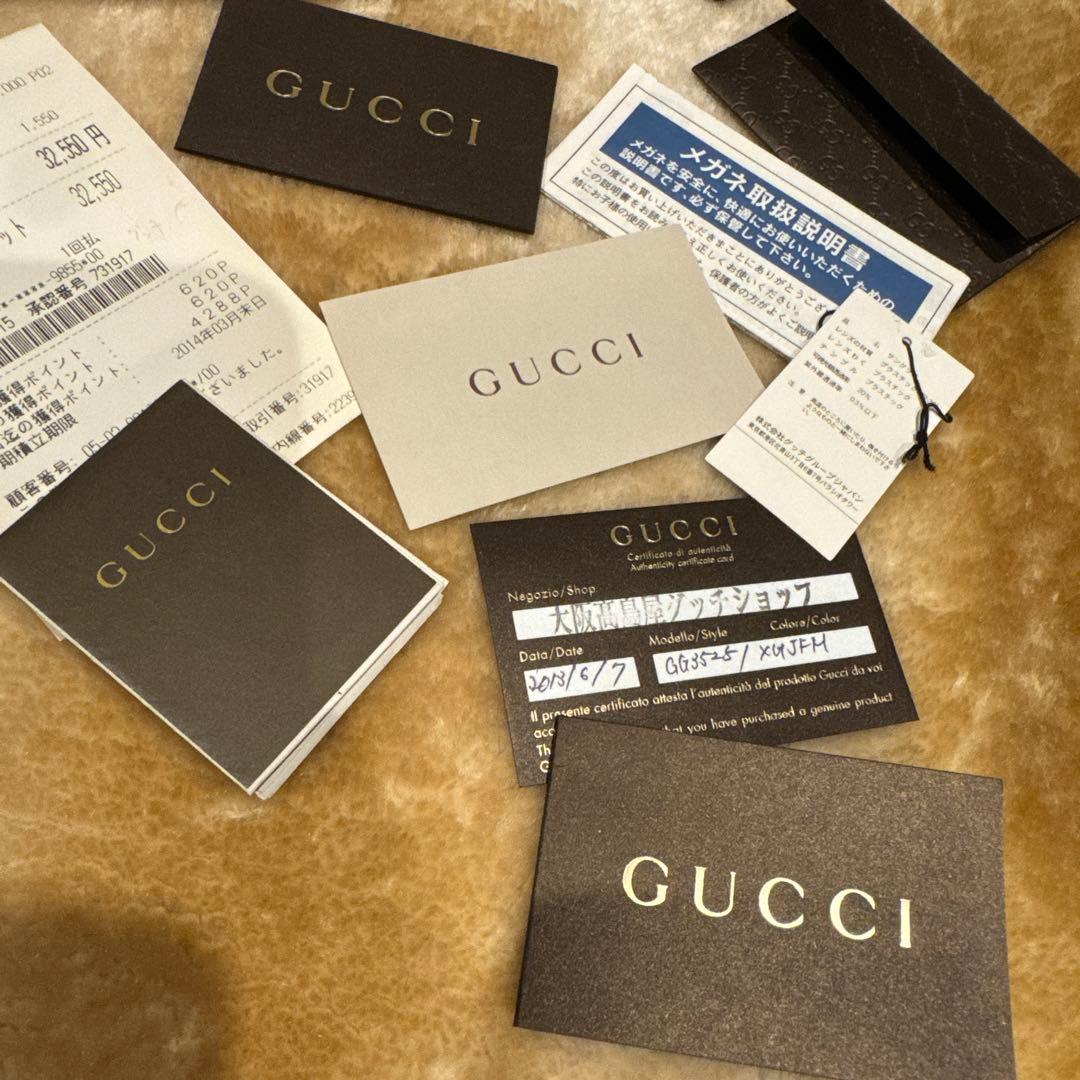 GUCCI サングラス　ラブリーハート　インターロッキング