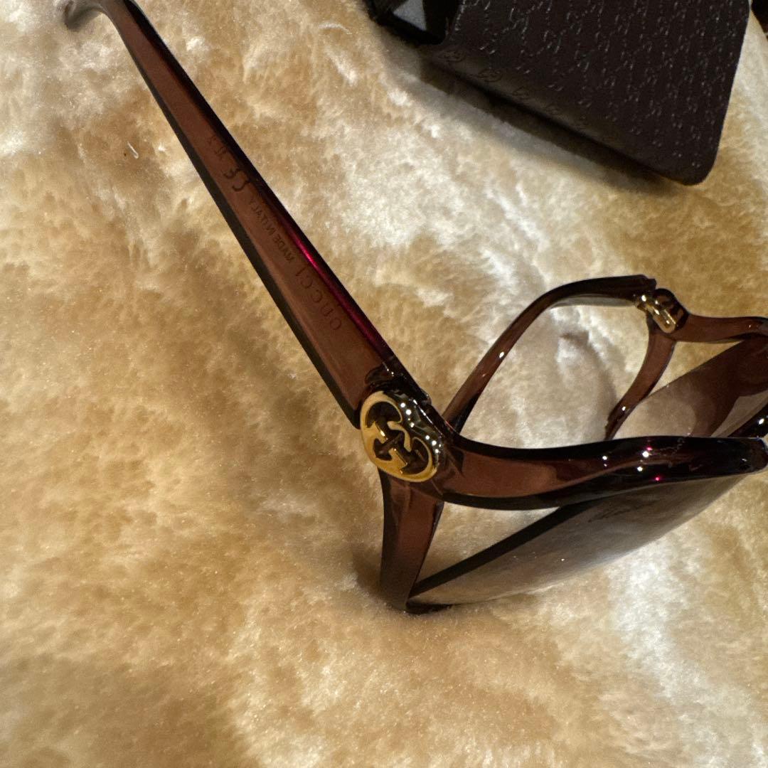 GUCCI サングラス　ラブリーハート　インターロッキング
