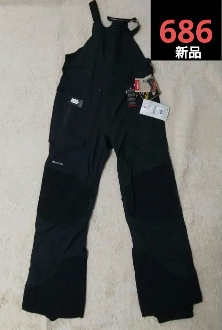 新品　686 GORE-TEX Stretch ゴアテックスパンツ ビブパンツ
