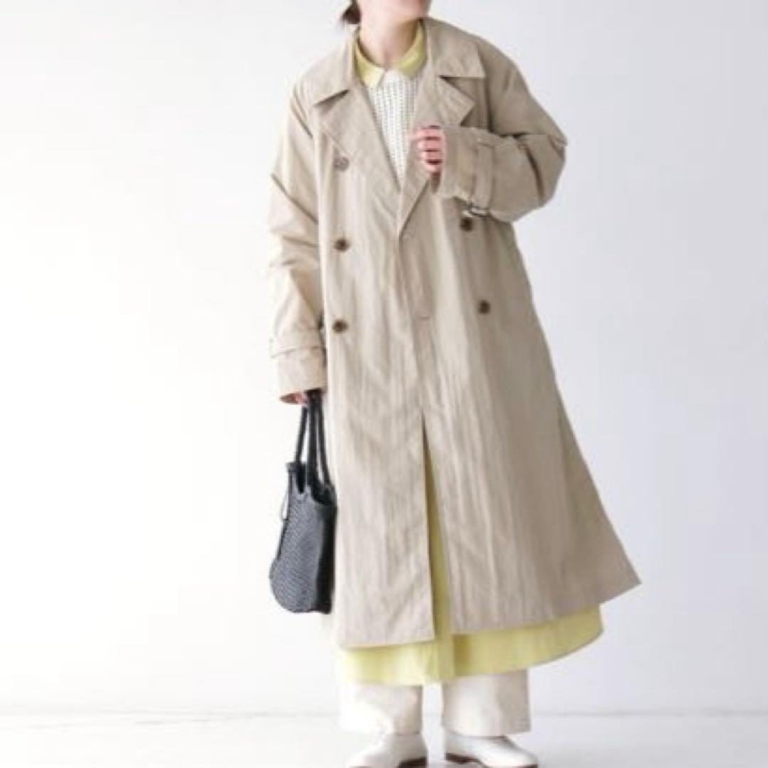 〈新品〉ルグラジック　ナイロンタフタ トレンチコート