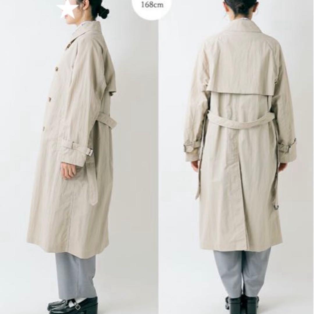 〈新品〉ルグラジック　ナイロンタフタ トレンチコート