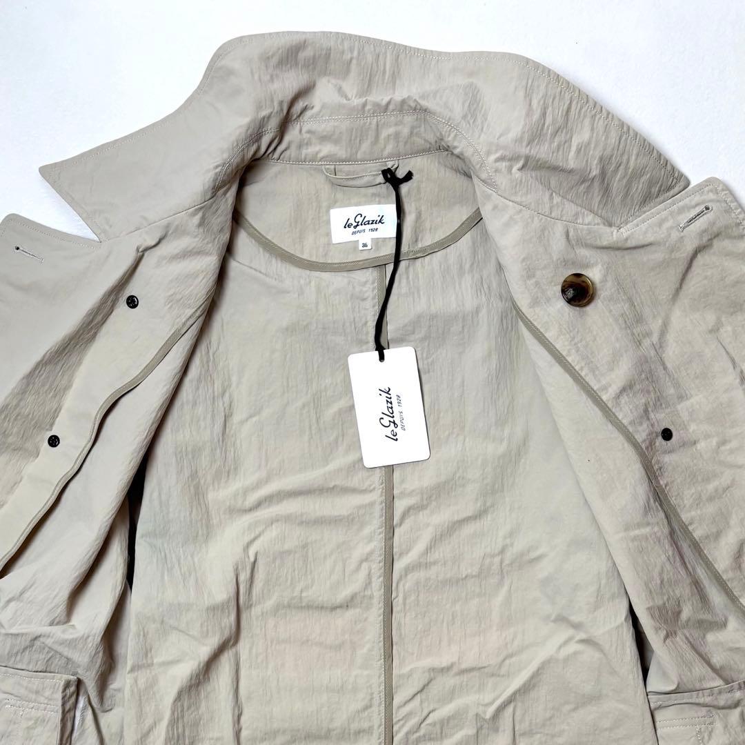 〈新品〉ルグラジック　ナイロンタフタ トレンチコート