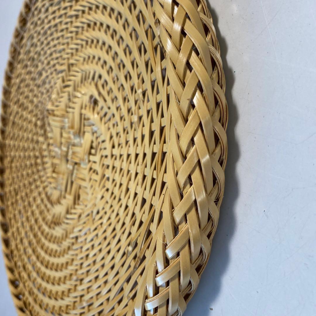 【ハンドメイド】45枚組　国産竹使用・職人手作り 竹ざる（油抜き竹使用)