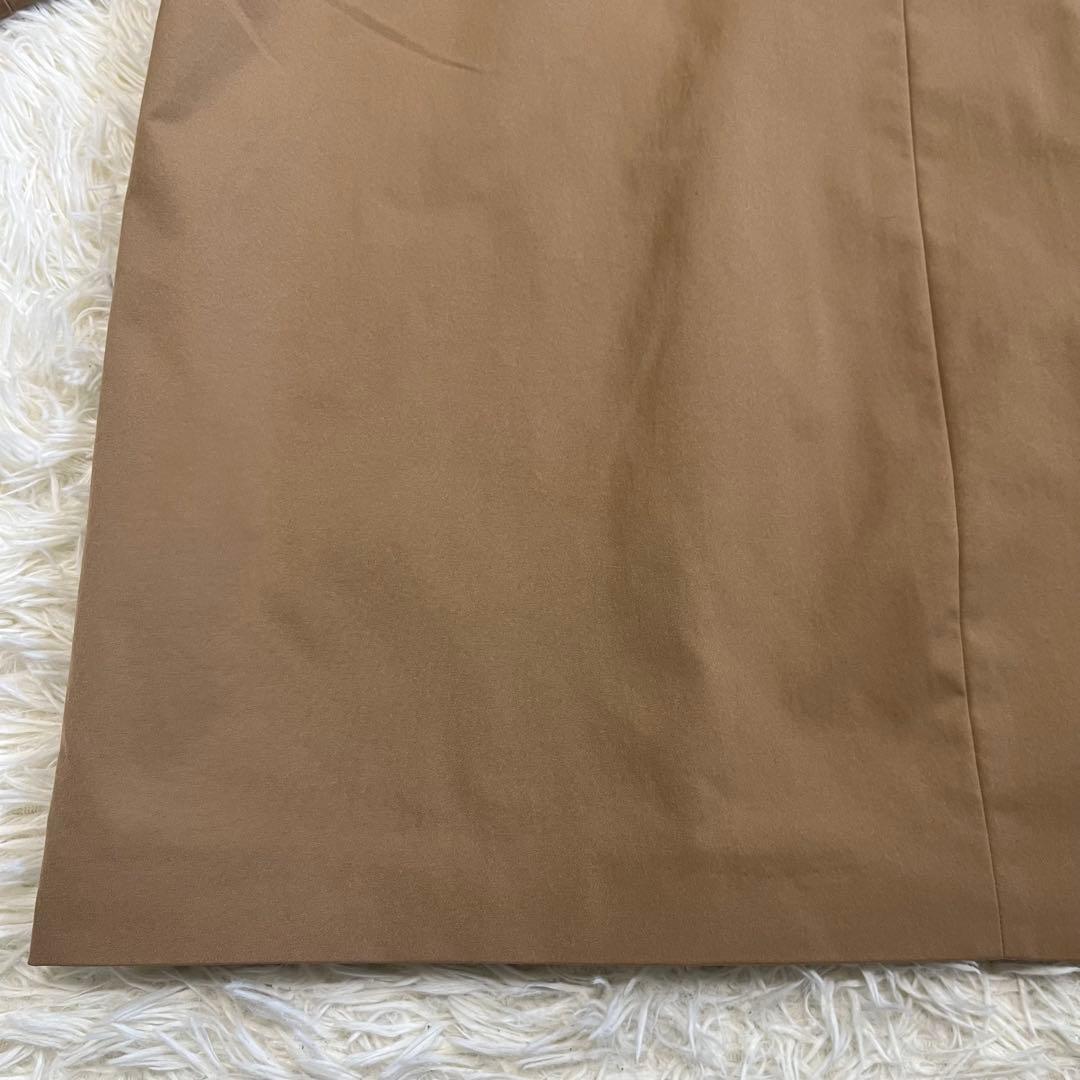 【美品】NOBLE タスランギャバ トレンチコート　金ボタン　38