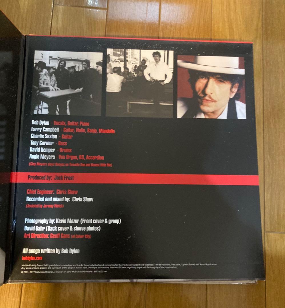 稀少高音質プロモLove & Theft Bob Dylanボブディランレコード